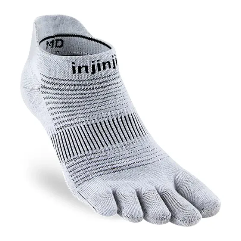 Image of Football Socks Injinji Lightweight No-Show Gris Unisex 40,5/44