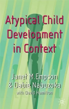 Image of Atypical Child Development in Context by Janet Empson Paperback
