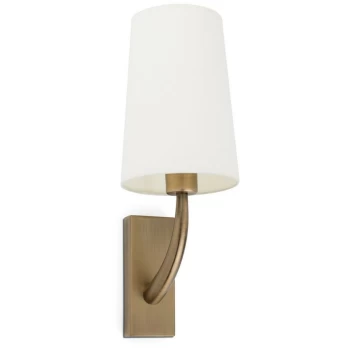 image of Faro REM - Wall Light with Shade Gold, E27