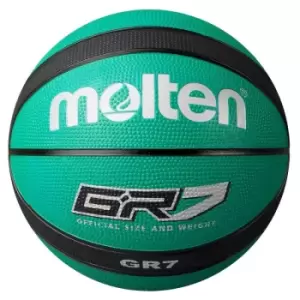 image of Molten BGR Basketball - Green/Black - 7