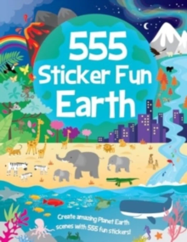 Image of 555 Sticker Fun - Earth Activity Book Paperback / softback