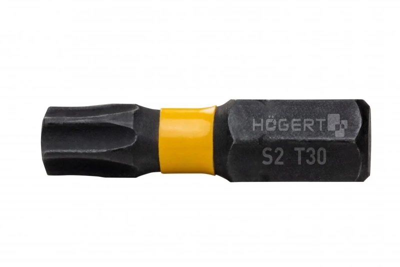 Image of Hogert Technik HT1S702 Screwdriver Bit Tool Steel, Magnetic Tool Steel Screwdriver Bit (5514)