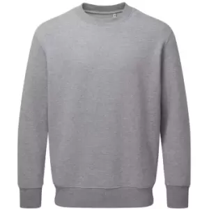 Image of Anthem Unisex Adult Marl Organic Sweatshirt (3XL) (Grey Marl)