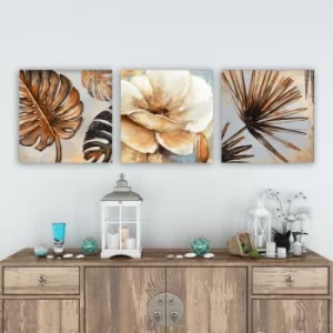 Image of P6619748771 Multicolor Decorative Canvas Painting (3 Pieces)