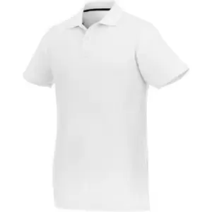 Elevate Mens Helios Short Sleeve Polo Shirt (5XL) (White)