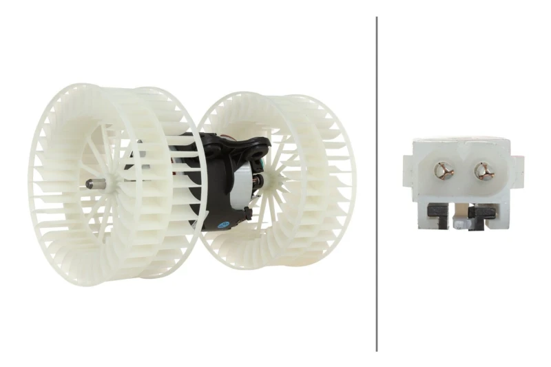 Image of HELLA Blower motor HELLA 8EW 366 400-701