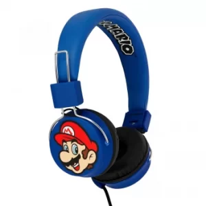 image of OTL SM0655 Super Mario and Luigi Kids Headphones