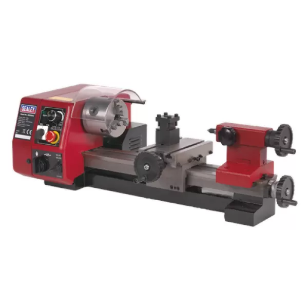 Image of Genuine SEALEY SM2503A Metalworking Mini Lathe 250mm