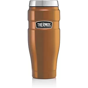 image of Genuine Thermos Brand Stainless King Tumbler, 470ml Copper