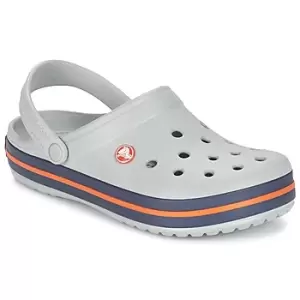 image of Crocs CROCBAND womens Clogs (Shoes) in Grey,6,9,12,10,13,11,5,7,8,5,9,12