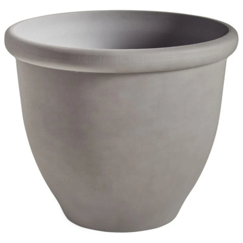 Image of Beliani Plant Pot Tesalia 49cm Grey