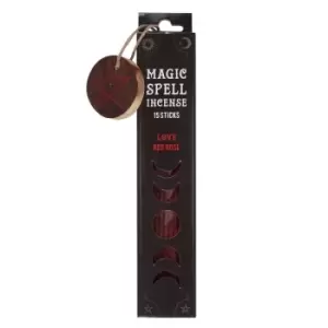 image of Red Rose Love Magic Spell Incense Sticks