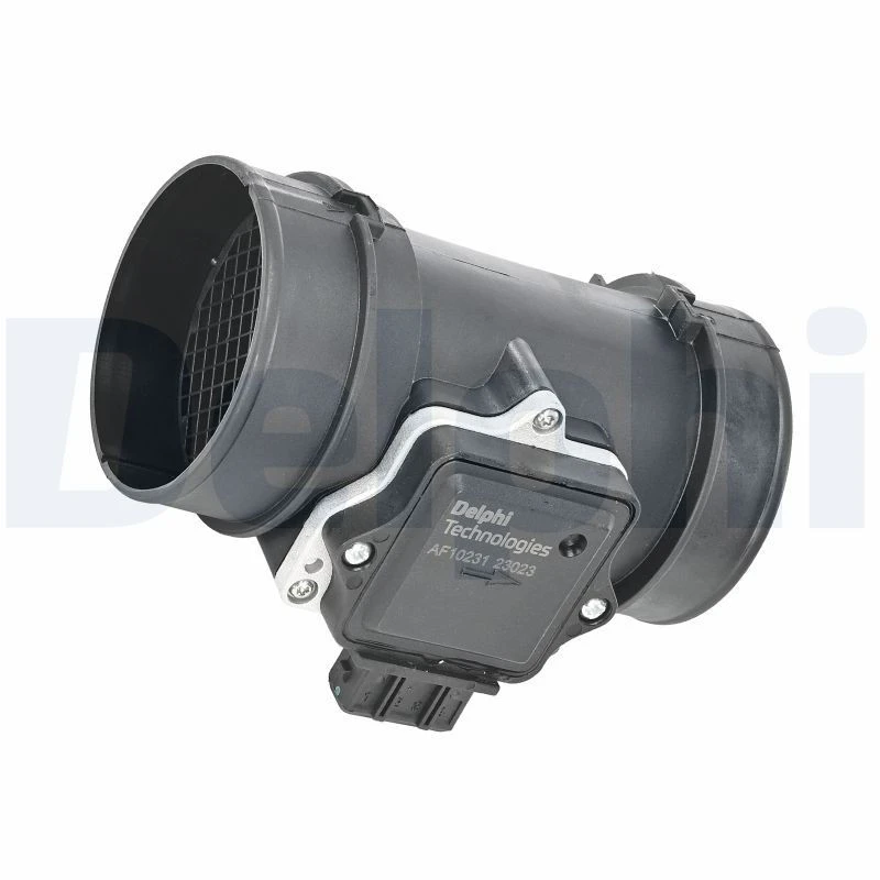 Image of DELPHI AF10231-12B1 Mass air flow sensor with housing Air Mass Sensor (3926)