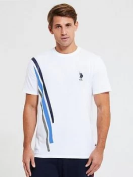 image of U.S. Polo Assn. U.S Polo Assn Side Stripe T-Shirt