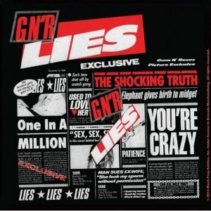 Image of Guns N' Roses - Lies Single Cork Coaster