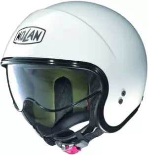 image of Nolan N21 Classic Jet Helmet, white Size M white, Size M