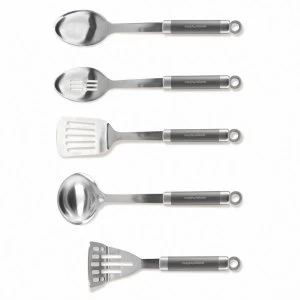 Image of Morphy Richards Accents 5 Piece Kitchen Tool Set - Titanium