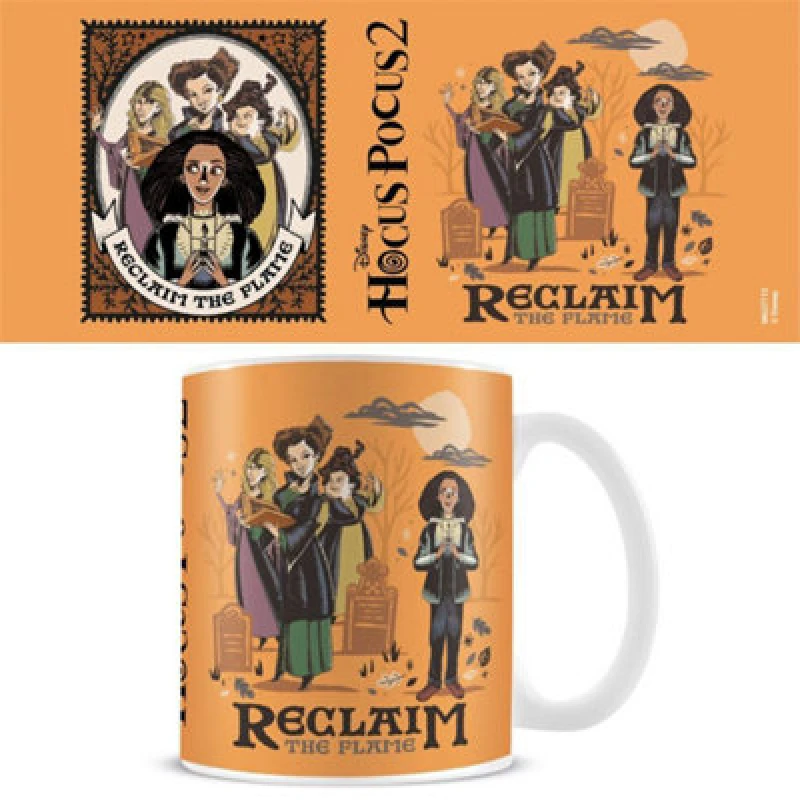 Image of Disney Reclaim The Flame Mug in Orange Orange One Size Unisex 5063238441668