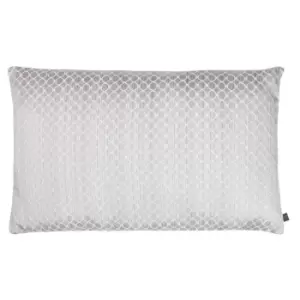 Image of Gemstone Cushion Chrome, Chrome / 40 x 60cm / Polyester Filled