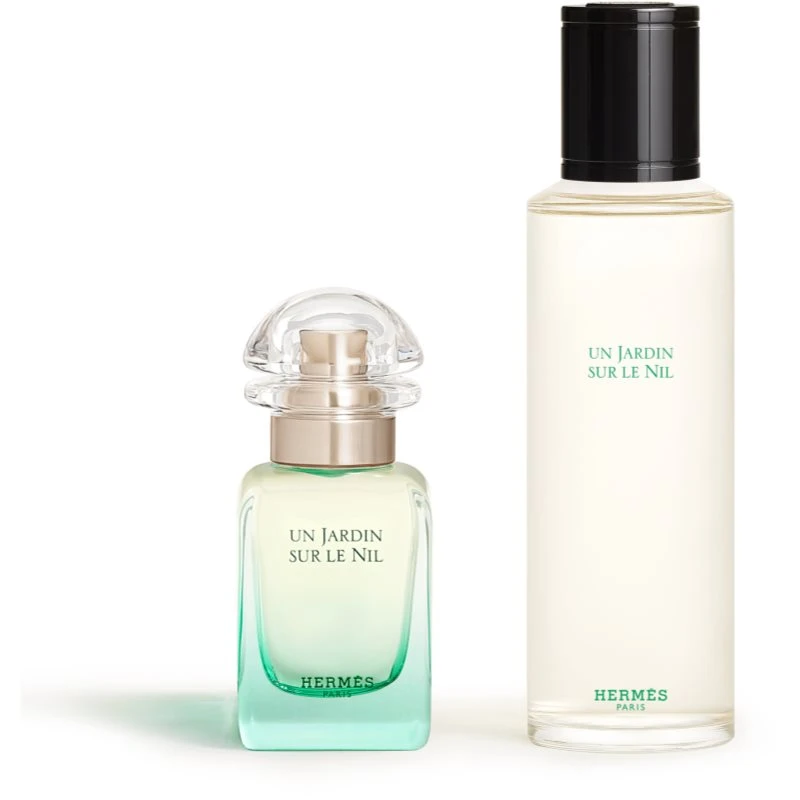 Image of Hermes Un Jardin Sur Le Nil Gift Set 30ml Eau de Toilette + 125ml Eau de Toilette Refill