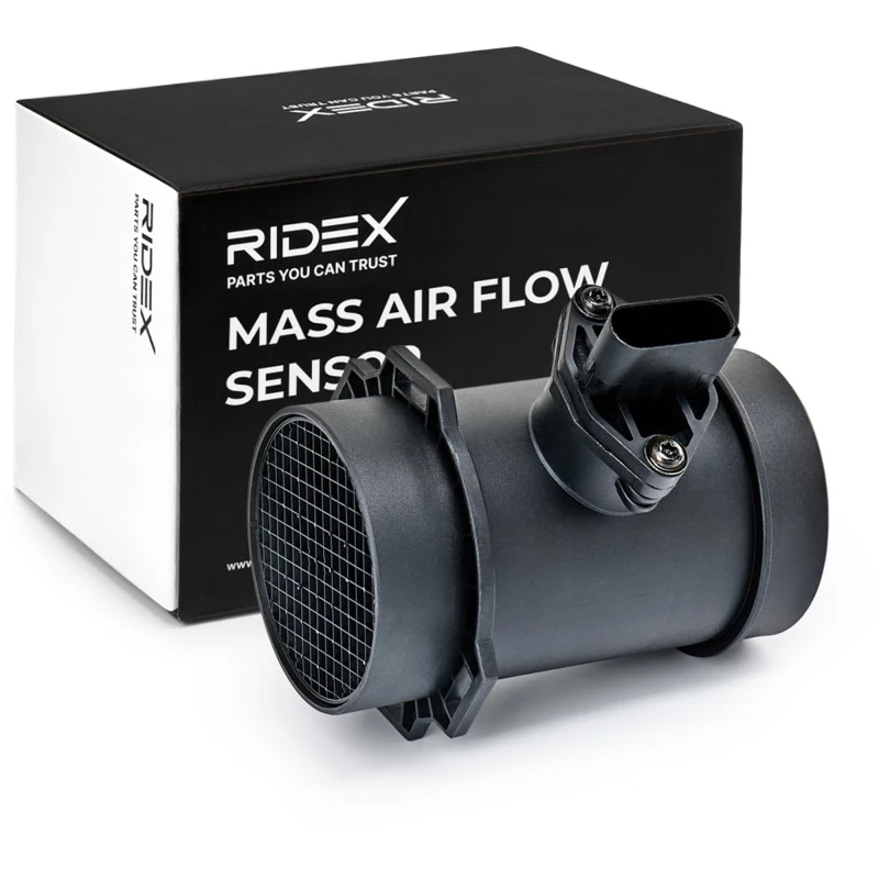 Image of RIDEX 3926A0057 Mass air flow sensor with housing Air Mass Sensor (3926)