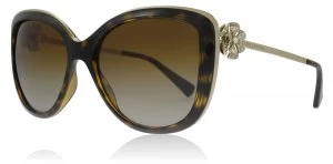 Image of Bvlgari BV6094B Sunglasses Dark Havana 278/T5 57mm