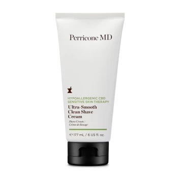 Image of Hypoallergenic CBD Sensitive Skin Therapy Ultra-Smooth Clean Shave Cream - 6 oz