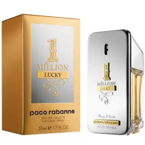 Paco Rabanne 1 Million Lucky Eau de Toilette For Him 50ml