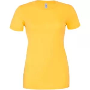 image of Bella Ladies/Womens The Favourite Tee Short Sleeve T-Shirt (XL) (Yellow)