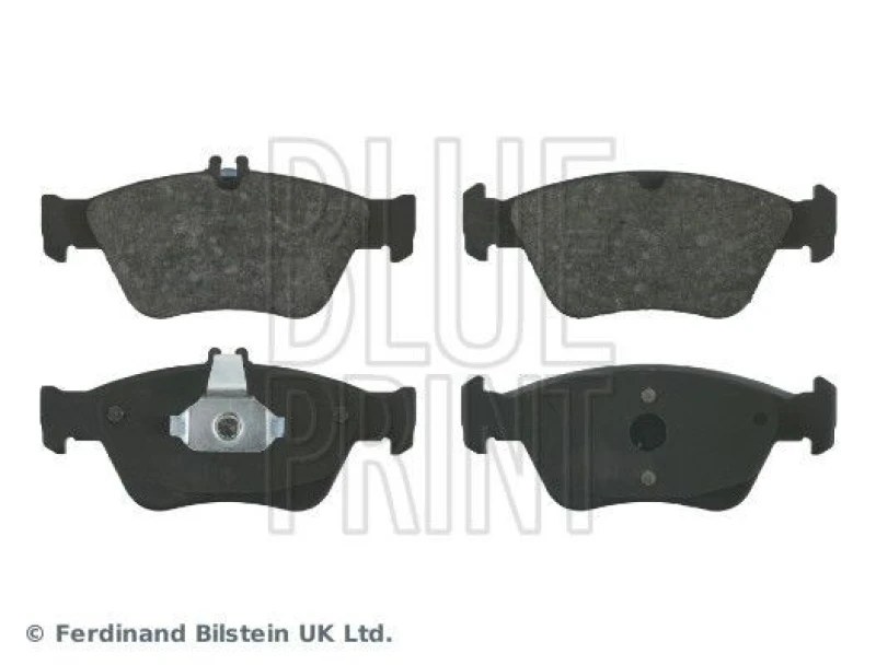 Image of Blue PRINT Brake pad set Blue PRINT ADU174220