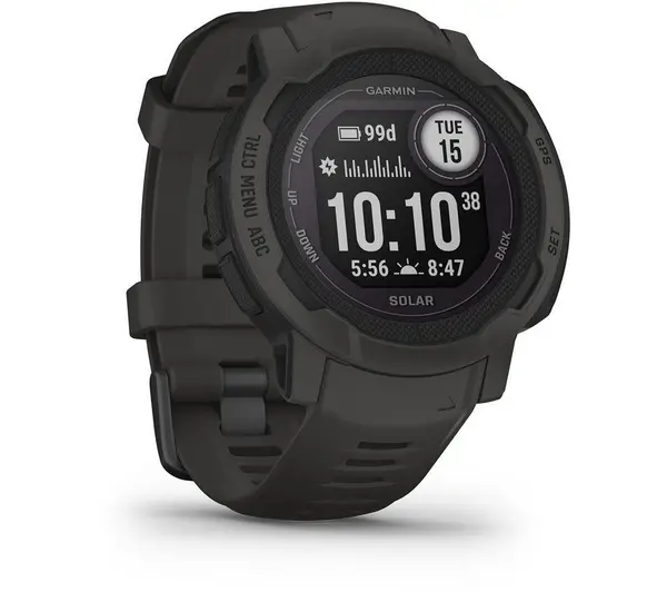 Image of Garmin Instinct 2 Solar - Graphite, 45 mm, Silver/Grey 753759278861