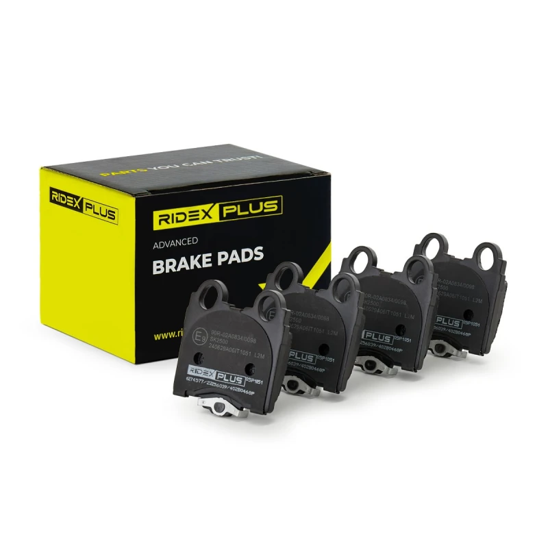 Image of RIDEX PLUS Brake pad set RIDEX PLUS 402B0468P
