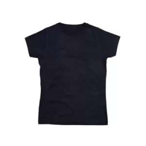Image of Mantis Ladies Superstar Short Sleeve T-Shirt (L) (Dark Navy)