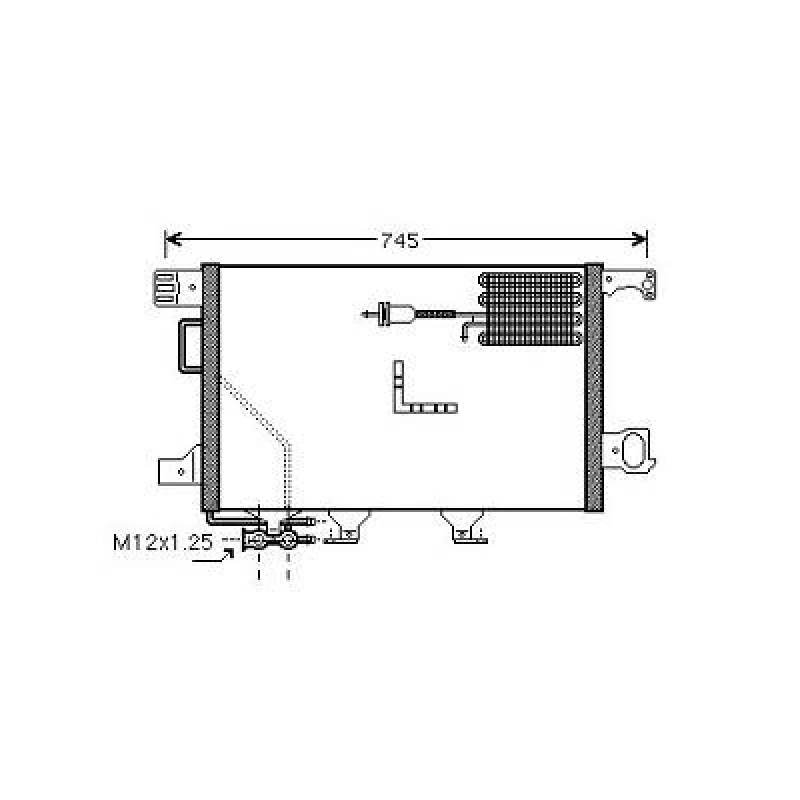 Image of Air conditioning condenser DIEDERICHS DCC1263
