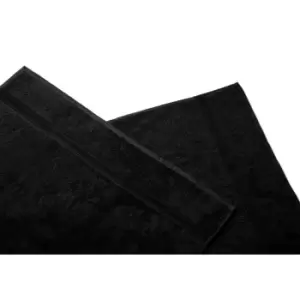 Image of Belledorm Hotel Madison Bath Towel (One Size) (Black)