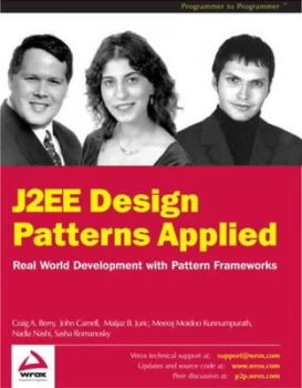 Image of J2ee Design Patterns Applied by Matjaz Juric Book