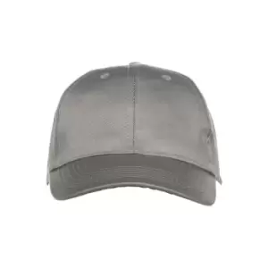 Image of Clique Unisex Adult Brandon Cap (One Size) (Silver)
