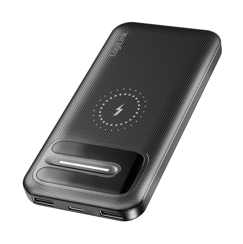 Image of LogiLink PA0343RF power bank Lithium Polymer (LiPo) 10000 mAh Wireless
