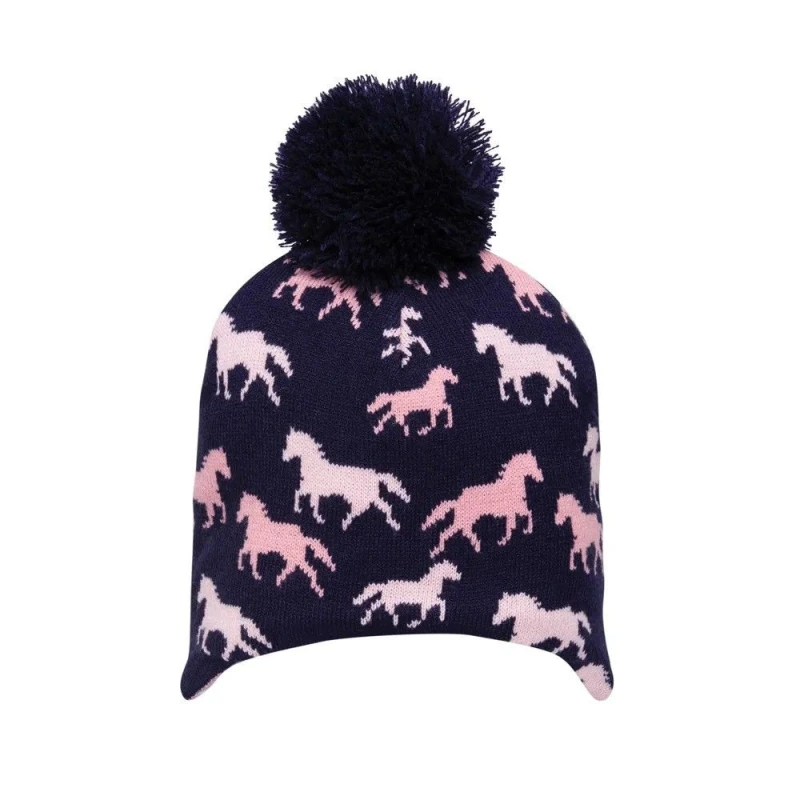 Image of Hy Flaine Beanie in Navy Navy Unisex One Size