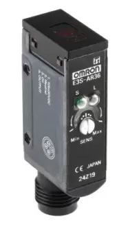 Image of Omron Retroreflective Photoelectric Sensor Block Sensor, 100 mm 2m Detection Range