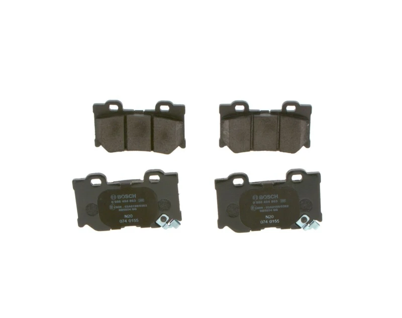Image of Brake pad set Bosch 0 986 494 863