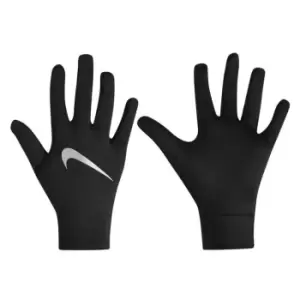 Image of Nike Miler Running Gloves Mens - Black