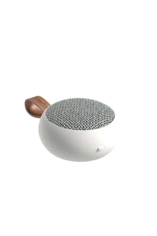 Image of Kreafunk aGO 2 Fabric Bluetooth Speaker - White White Unisex