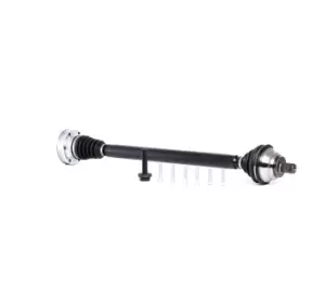 Image of RIDEX Drive shaft VW,AUDI,SKODA 13D0375 3Q0407272AB,2K0407272E,2K0407272EX CV axle,Half shaft,Driveshaft,Axle shaft,CV shaft,Drive axle