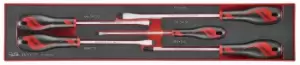 Image of Teng Tools TEX915N 5 Piece EVA Screwdriver Set (Flat and PH type)