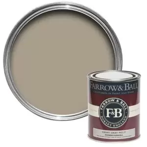 Image of Farrow & Ball Modern Light Gray No. 17 Eggshell Paint, 750Ml