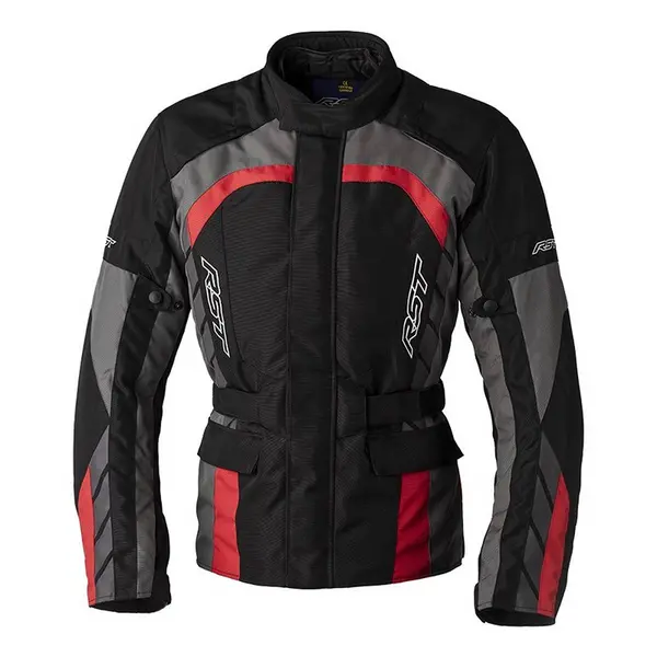 Image of RST Alpha 5 Jacket Black Grey Red Size 46