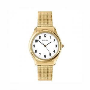 image of Sekonda White And Gold Watch - 3752