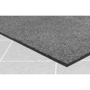 Entrance matting for indoor use, nylon pile, LxW 1750 x 1150 mm, charcoal