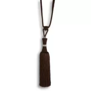 Image of Riva Home Da Vinci Tie Back (One Size) (Mocha) - Mocha